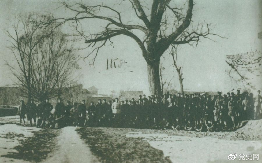 1935年8月6日，中央紅軍改稱為紅一方面軍。圖為紅一方面軍一部。